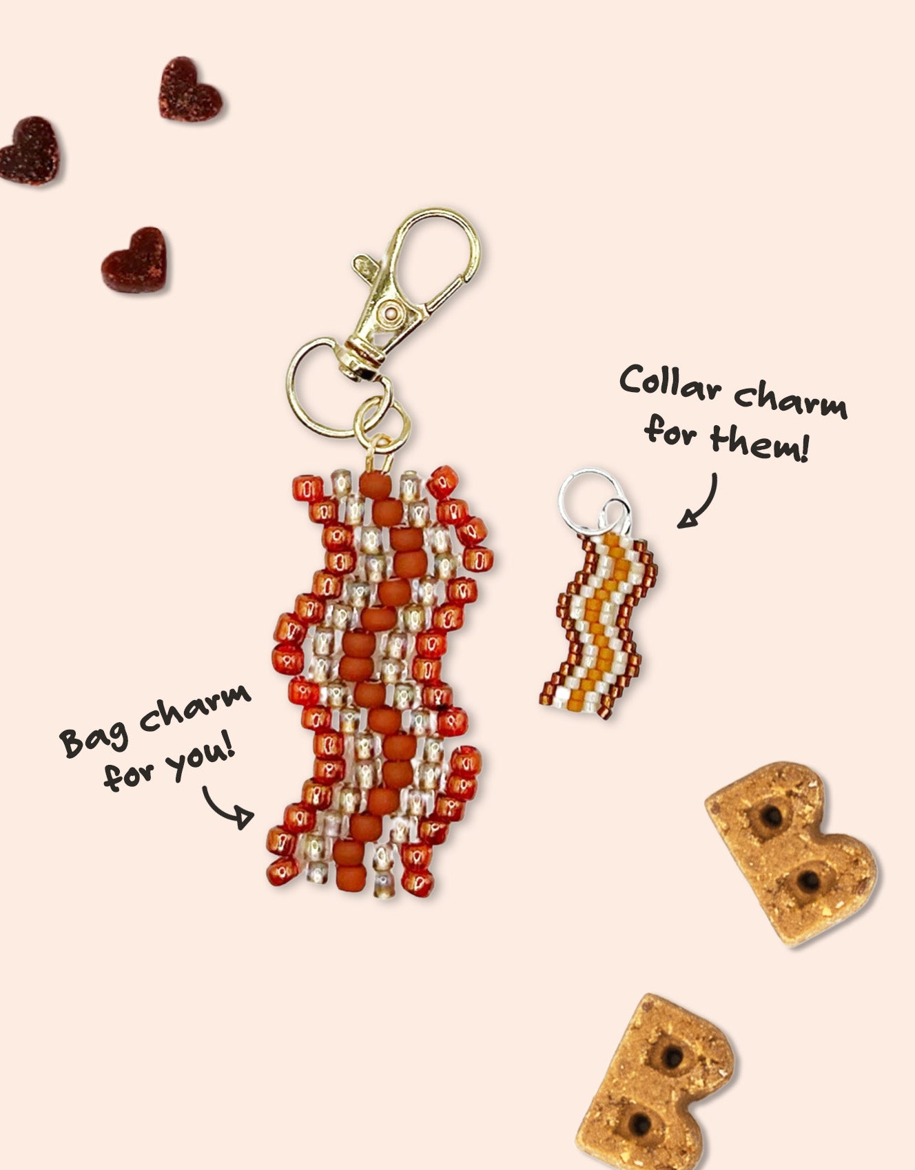 Bacon Charm Set
