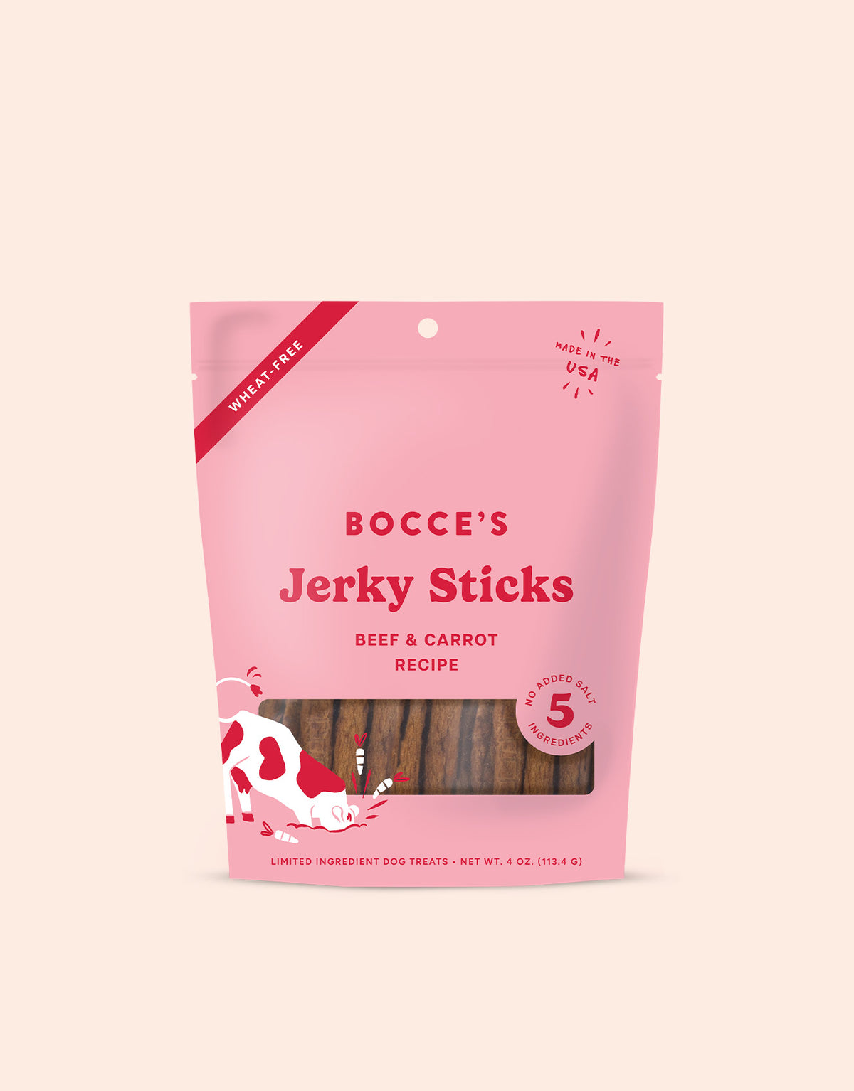 Beef & Carrot Jerky Sticks – Bocce's Bakery