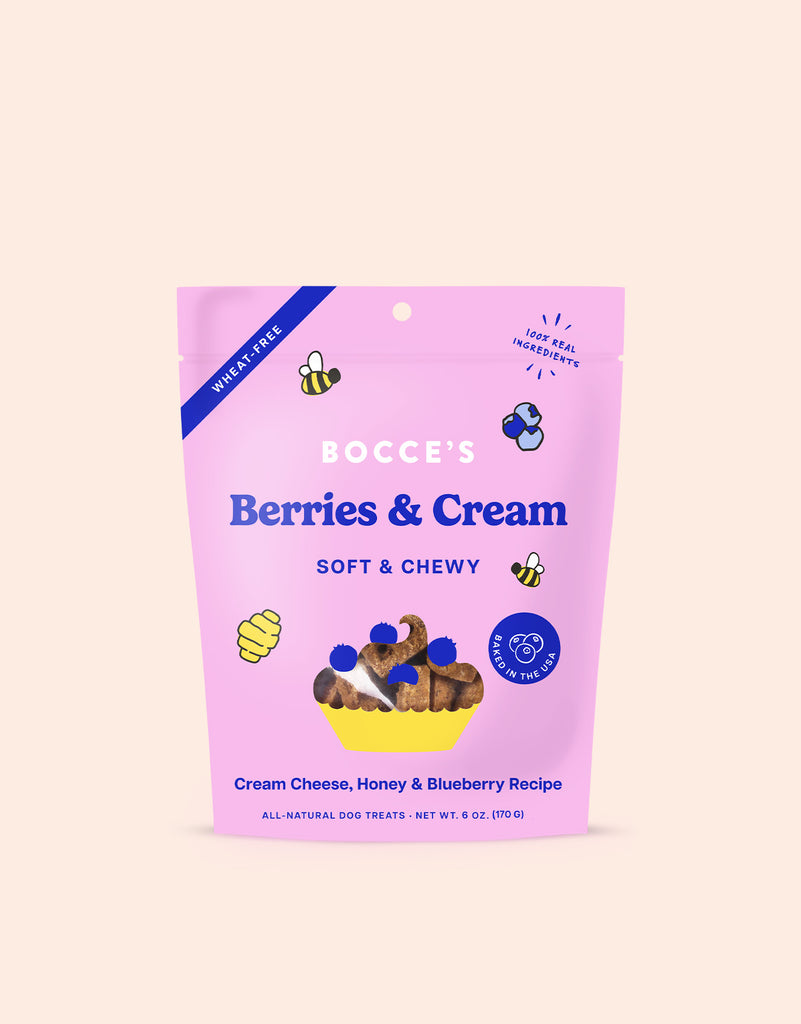 Berries & Cream Soft & Chewy Treats