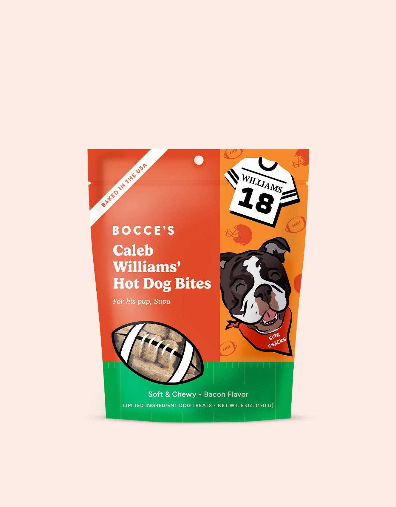 Caleb Williams' Hot Dog Bites – Bocce's Bakery