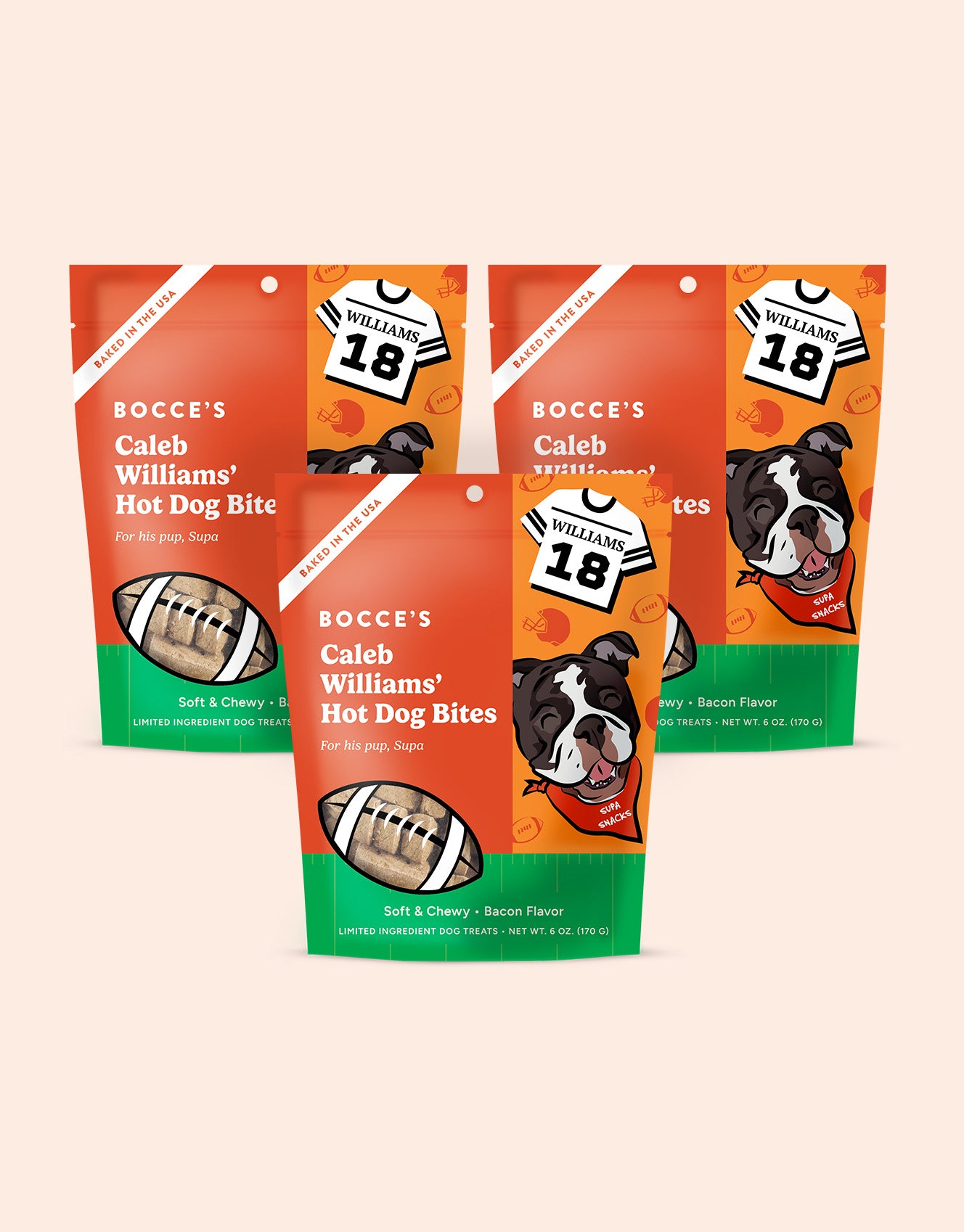 Caleb Williams' Hotdog Bites 3-pack