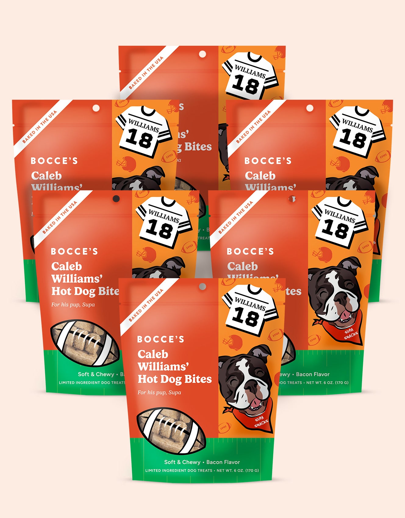 Caleb Williams' Hotdog Bites 6-pack