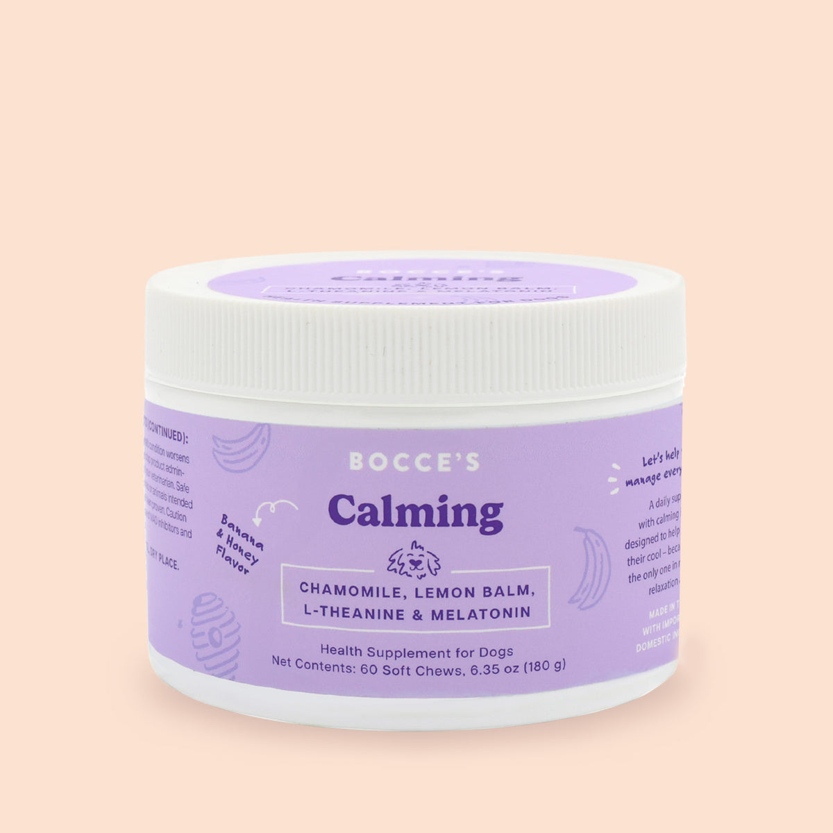Calming Supplements – Bocce's Bakery