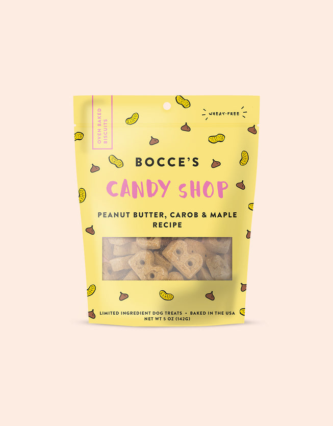 Candy Shop Peanut Butter Carob & Maple Biscuits