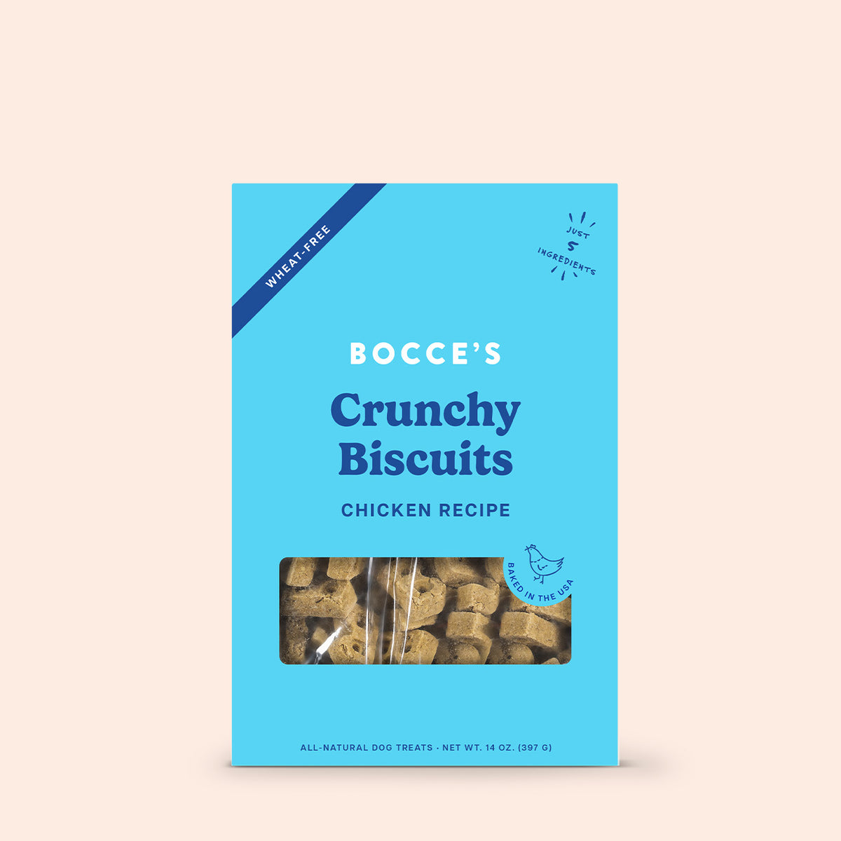 Bocce's Bakery Buffalo Wings Recipe Biscuit Dog Treats
