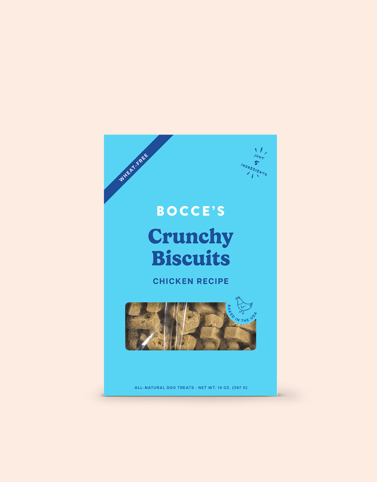 Bocce's Bakery Buffalo Wings Recipe Biscuit Dog Treats