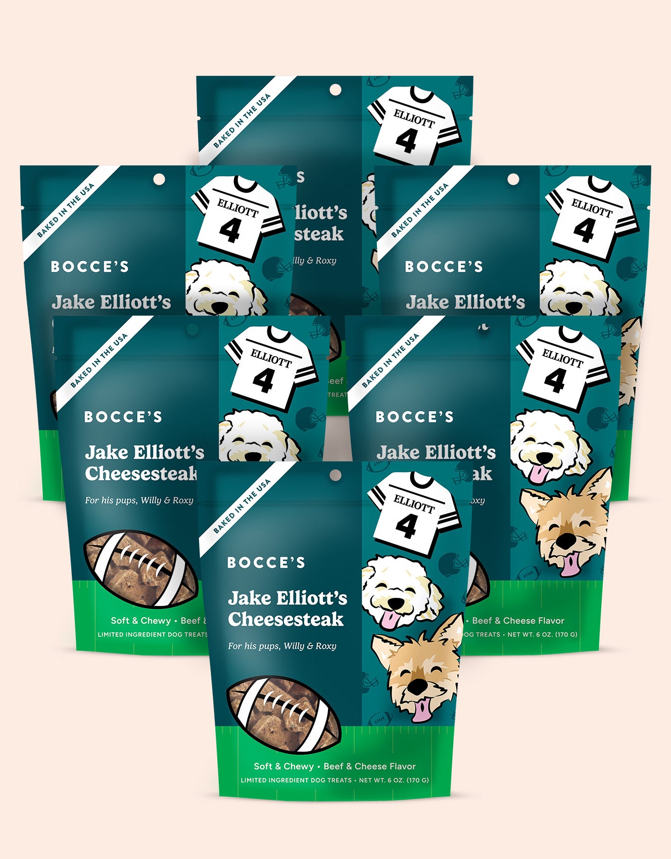 Jake Elliott’s Cheesesteak 6-pack