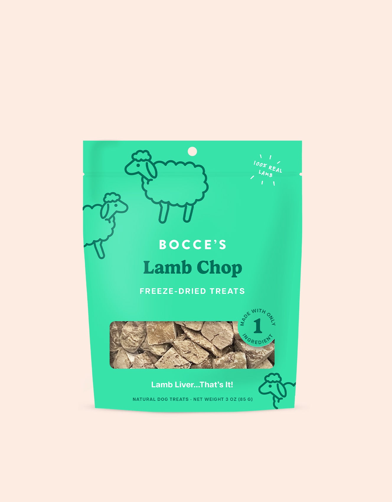 Lamb Chop Freeze-Dried