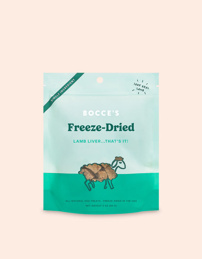Bocce's Bakery Lamb Liver Freeze-Dried Treats
