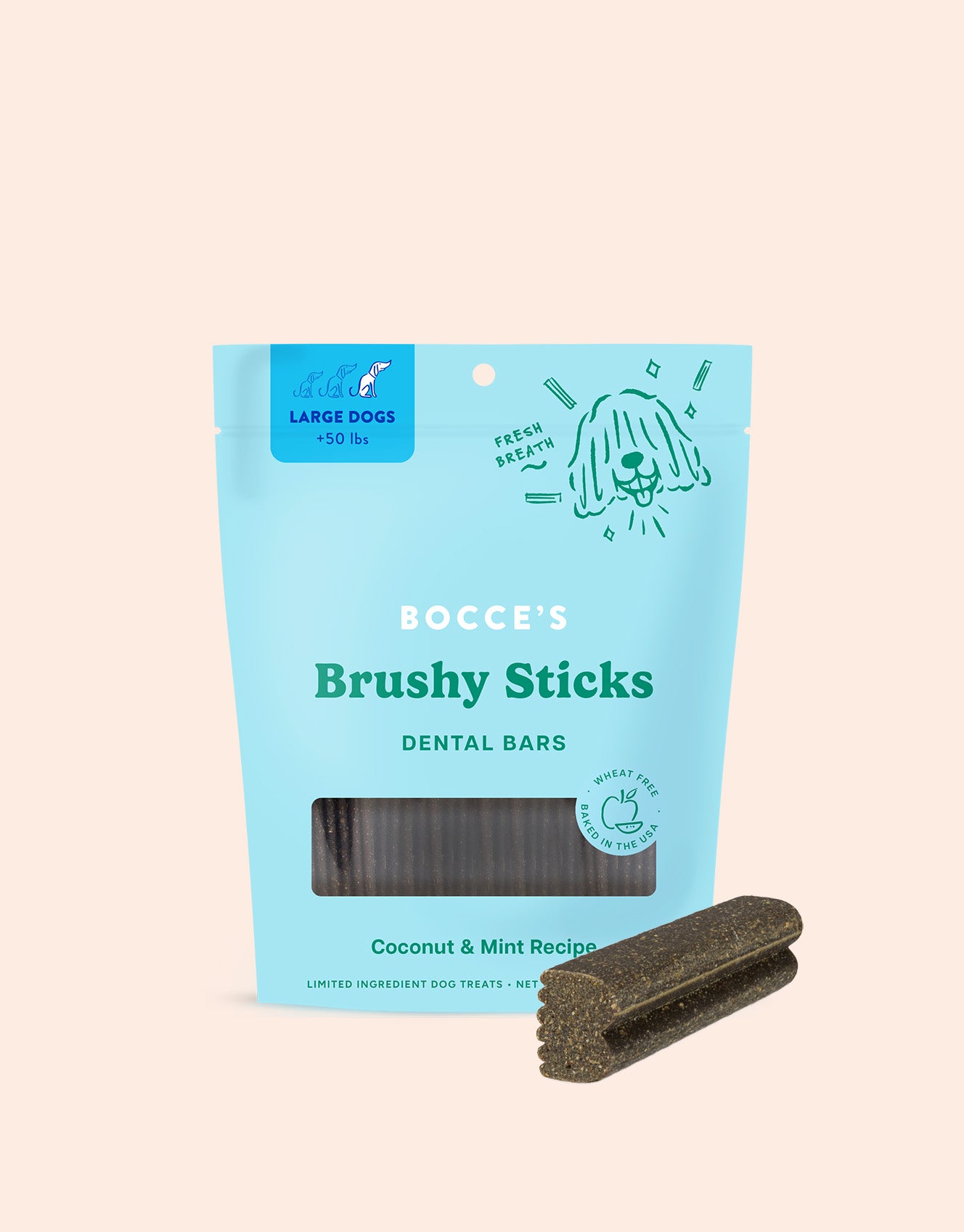 Bissy Sticks Brushy Sticks Dental Bars – Bocce's Bakery