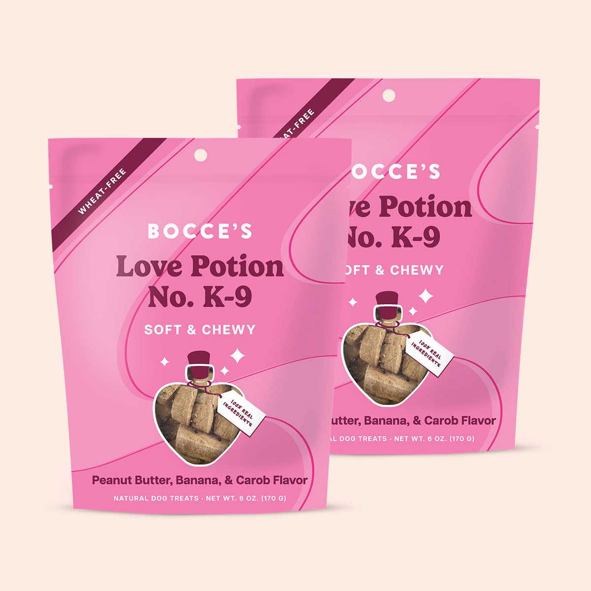Love Potion No. K-9 2-pack – Bocce's Bakery