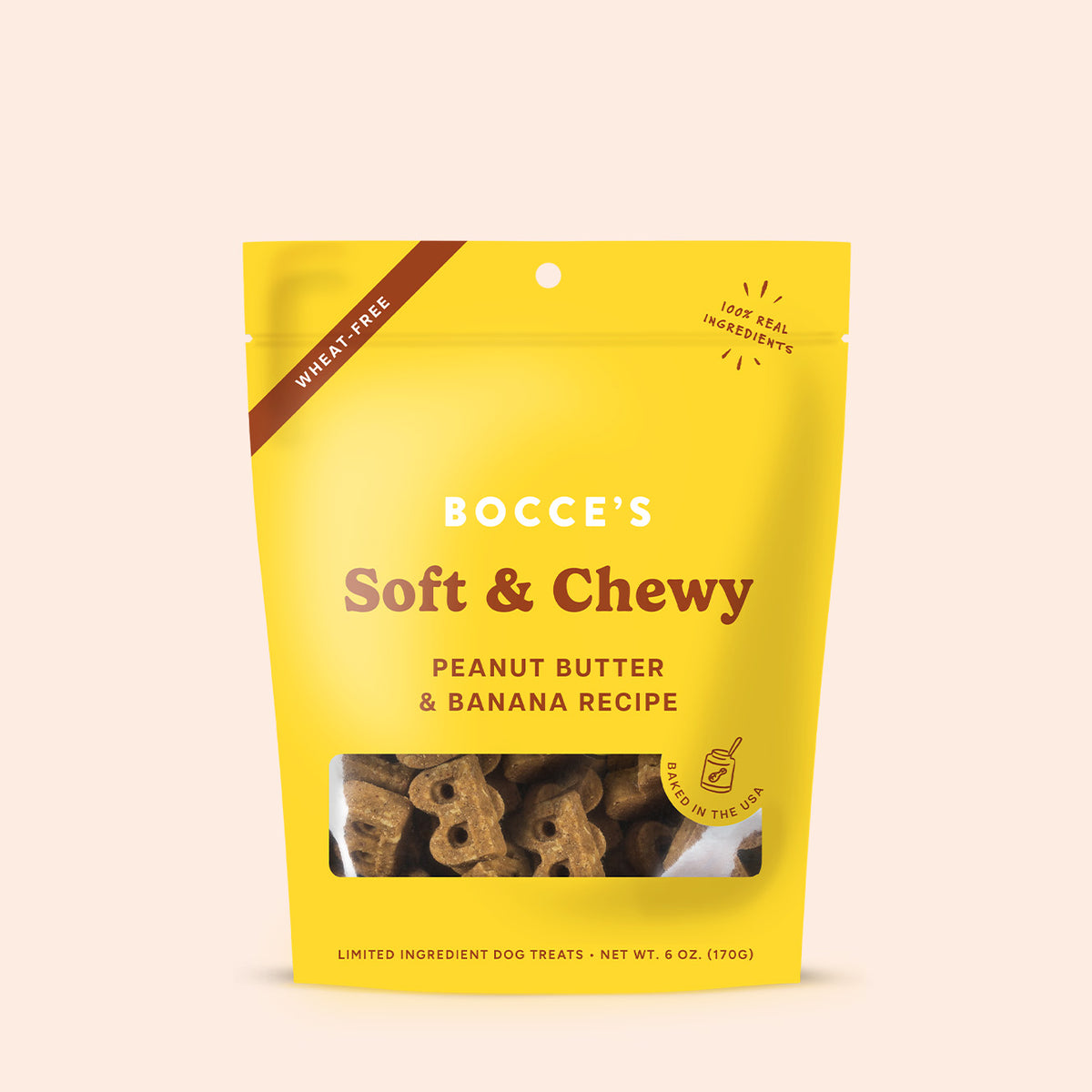 Soft & Chewy PB + Banana Treats – Bocce's Bakery