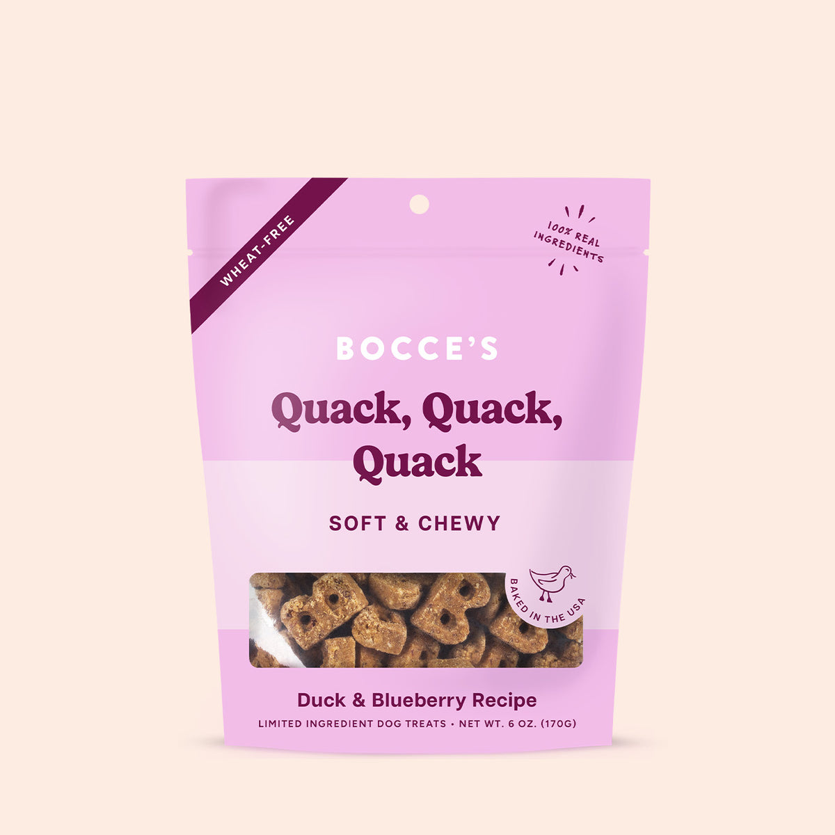 Quack, Quack, Quack Soft & Chewy Dog Treats – Bocce's Bakery