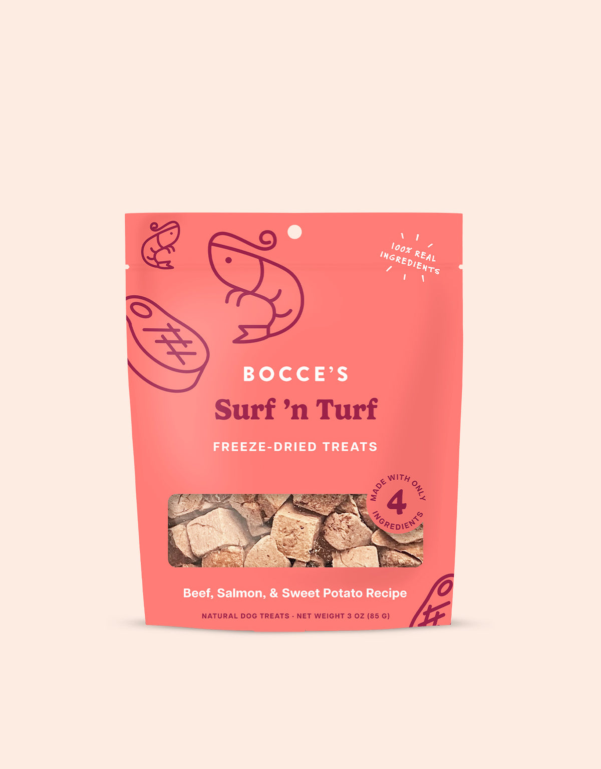 ドッグフード bg Surf 'n Turf Freeze-Dried – Bocce's Bakery