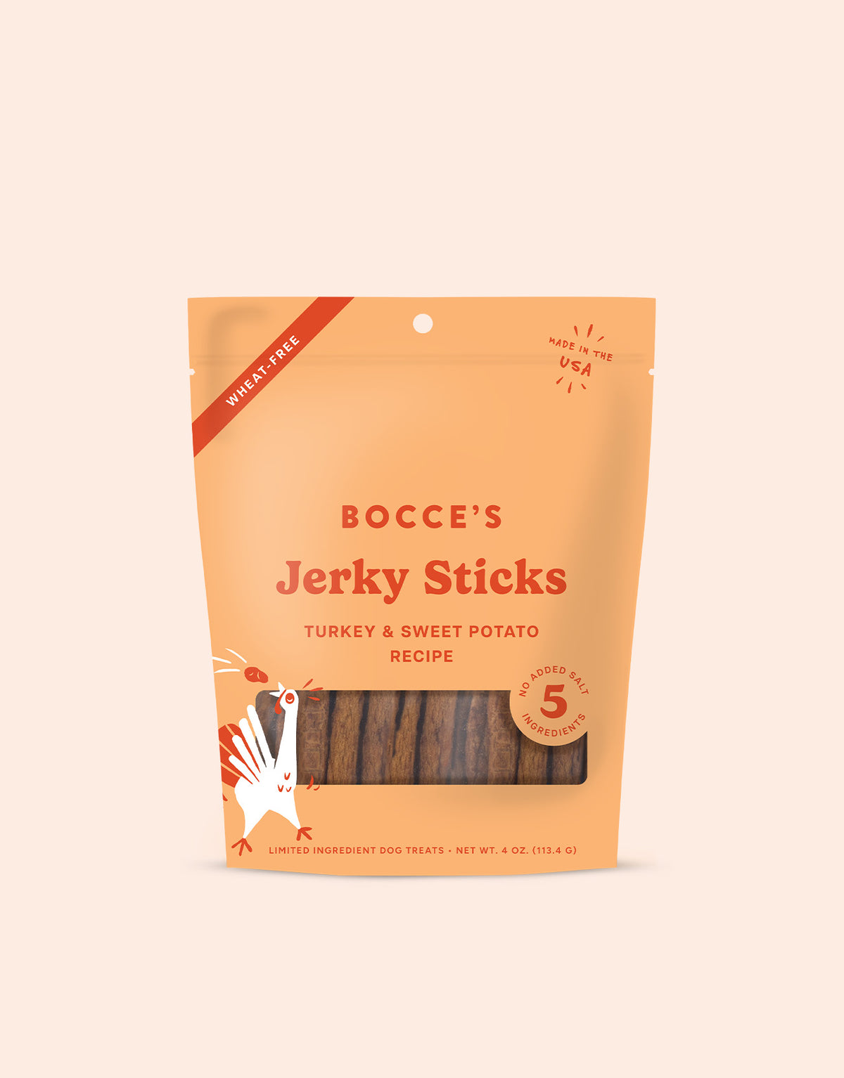 Turkey & Sweet Potato Jerky Sticks – Bocce's Bakery