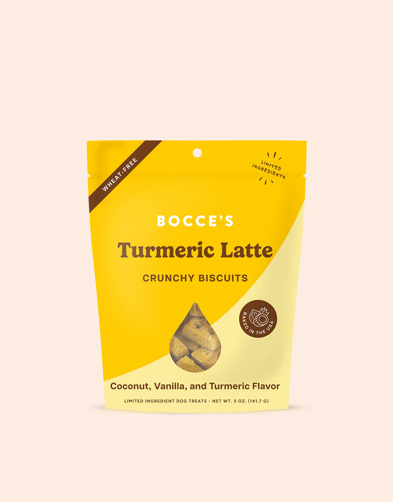 Turmeric Latte Dog Treats – Bocce's Bakery