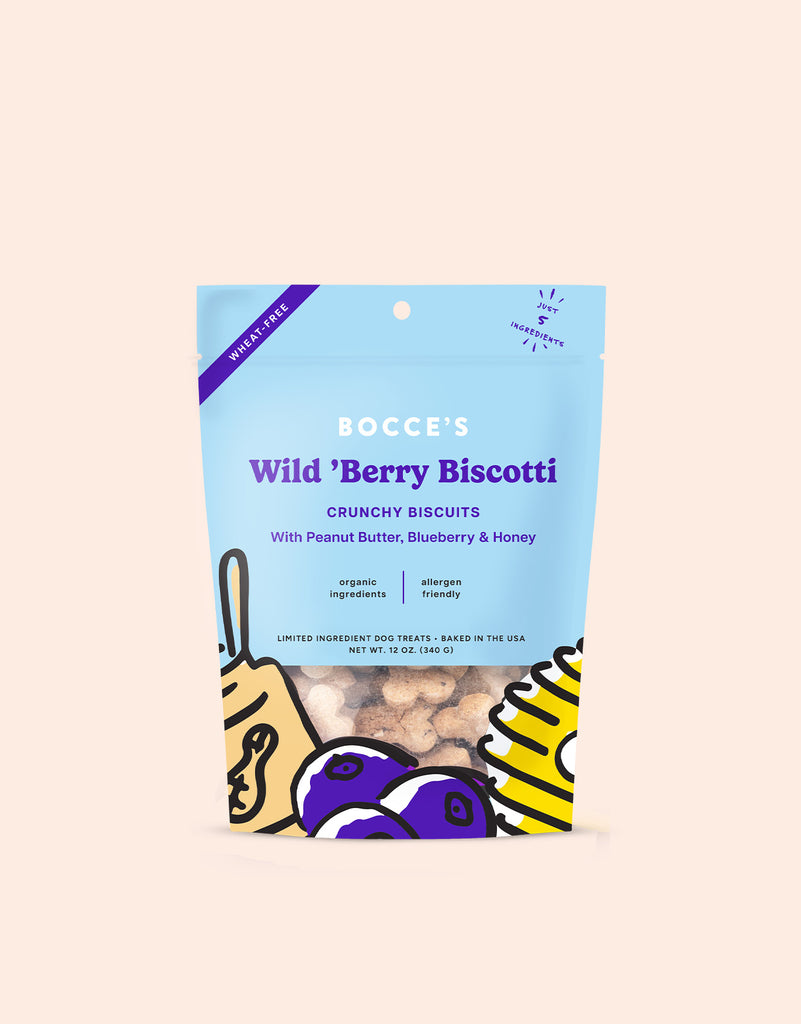Wild 'Berry Biscotti Biscuits – Bocce's Bakery